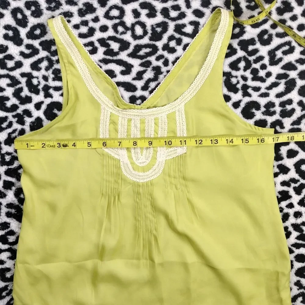 LC Lauren Conrad 🌟 4 For $15 Lime Green Tank Top - Picture 5 of 11